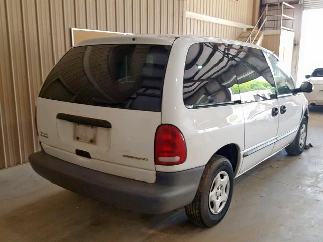 2B4GP2530YR885565 - 2000 DODGE CARAVAN WHITE photo 4