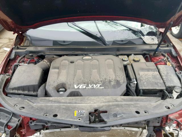 2G1145S34H9196015 - 2017 CHEVROLET IMPALA PRE BURGUNDY photo 7