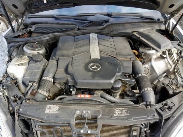 WDBNG83J35A455624 - 2005 MERCEDES-BENZ S 430 4MAT GRAY photo 7