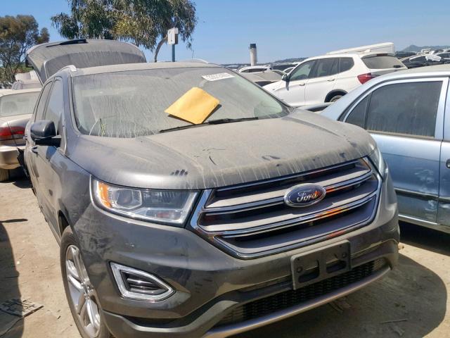 2FMPK4K96HBC55737 - 2017 FORD EDGE TITAN GRAY photo 1