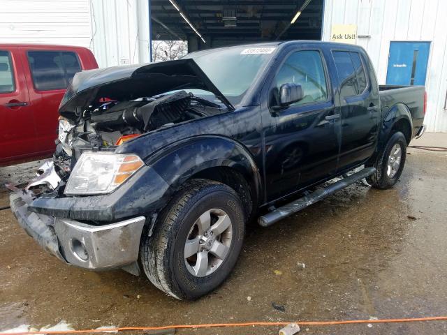 1N6AD0ER8AC436320 - 2010 NISSAN FRONTIER CREW CAB SE  photo 2