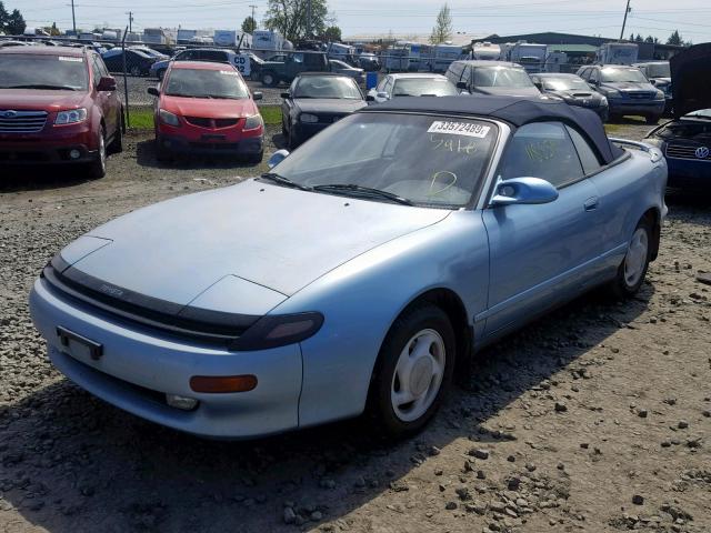 JT5ST87K6M0094179 - 1991 TOYOTA CELICA GT BLUE photo 2