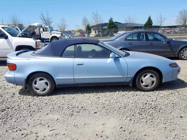 JT5ST87K6M0094179 - 1991 TOYOTA CELICA GT BLUE photo 9