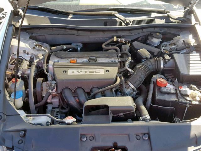 JHMCP26458C045264 - 2008 HONDA ACCORD LXP SILVER photo 7