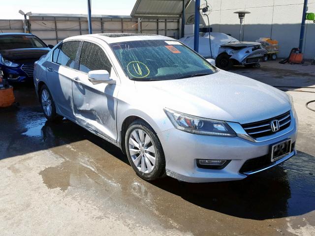 1HGCR2F79DA088891 - 2013 HONDA ACCORD EX SILVER photo 1