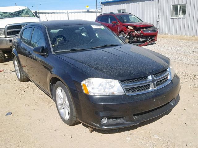 1B3BD1FG9BN519739 - 2011 DODGE AVENGER MA BLACK photo 1