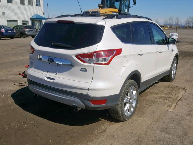 1FMCU9H93DUC88843 - 2013 FORD ESCAPE SEL WHITE photo 4