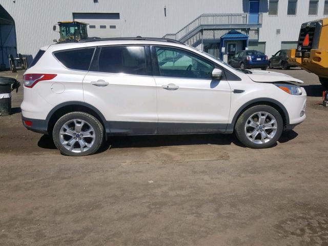 1FMCU9H93DUC88843 - 2013 FORD ESCAPE SEL WHITE photo 9