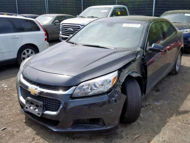 1G11C5SL2FF233246 - 2015 CHEVROLET MALIBU 1LT გრაფიტი ფოტო 2