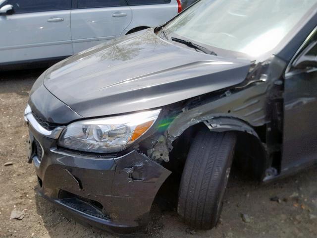 1G11C5SL2FF233246 - 2015 CHEVROLET MALIBU 1LT გრაფიტი ფოტო 9