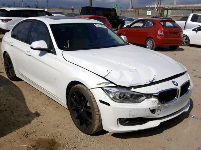 WBA3C1C51EK113837 - 2014 BMW 328 I SULE WHITE photo 1