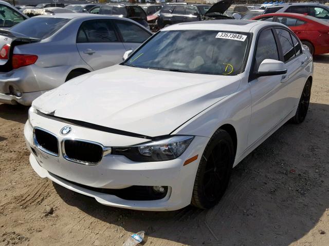 WBA3C1C51EK113837 - 2014 BMW 328 I SULE WHITE photo 2