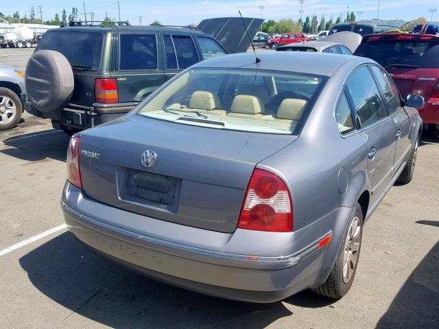 WVWPD63B52P342427 - 2002 VOLKSWAGEN PASSAT GLS GREEN photo 4