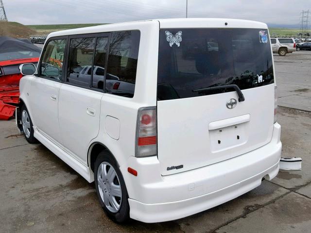 JTLKT324754030179 - 2005 TOYOTA SCION XB 白色 照片 3