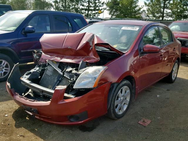 3N1AB61E07L619452 - 2007 NISSAN SENTRA 2.0 RED photo 2