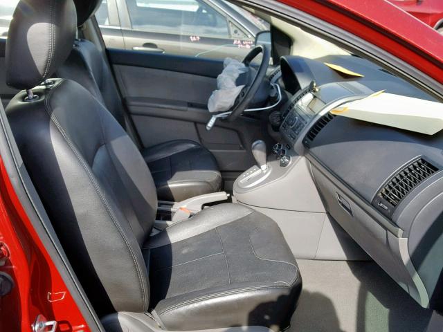 3N1AB61E07L619452 - 2007 NISSAN SENTRA 2.0 RED photo 5