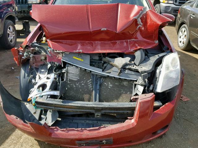 3N1AB61E07L619452 - 2007 NISSAN SENTRA 2.0 RED photo 7