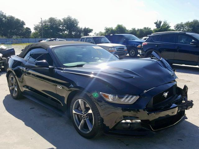 1FATP8FF2G5259742 - 2016 FORD MUSTANG GT BLACK photo 1