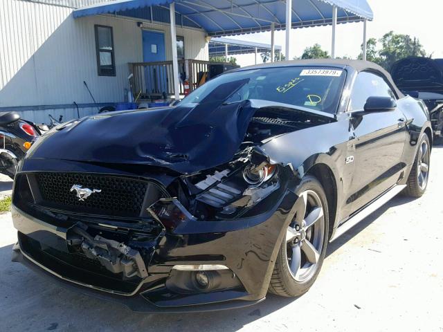 1FATP8FF2G5259742 - 2016 FORD MUSTANG GT BLACK photo 2