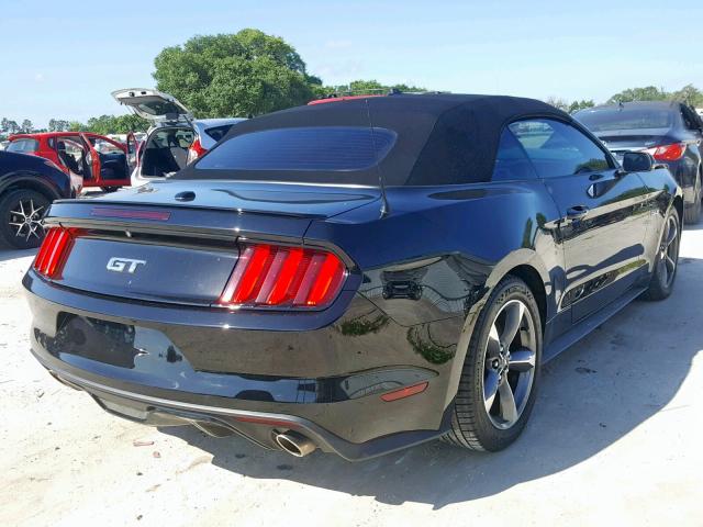 1FATP8FF2G5259742 - 2016 FORD MUSTANG GT BLACK photo 4