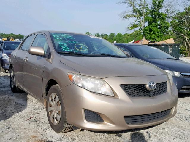 1NXBU40E59Z088335 - 2009 TOYOTA COROLLA BA BROWN photo 1