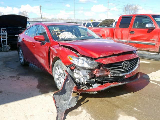 JM1GJ1U55G1488065 - 2016 MAZDA 6 SPORT RED photo 1