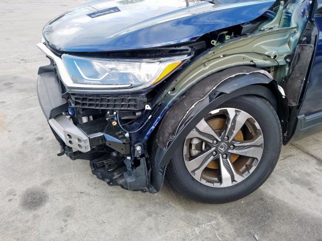 2HKRW5H33JH421863 - 2018 HONDA CR-V LX  photo 9