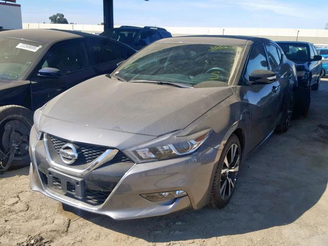 1N4AA6AP5JC387487 - 2018 NISSAN MAXIMA 3.5 GRAY photo 2