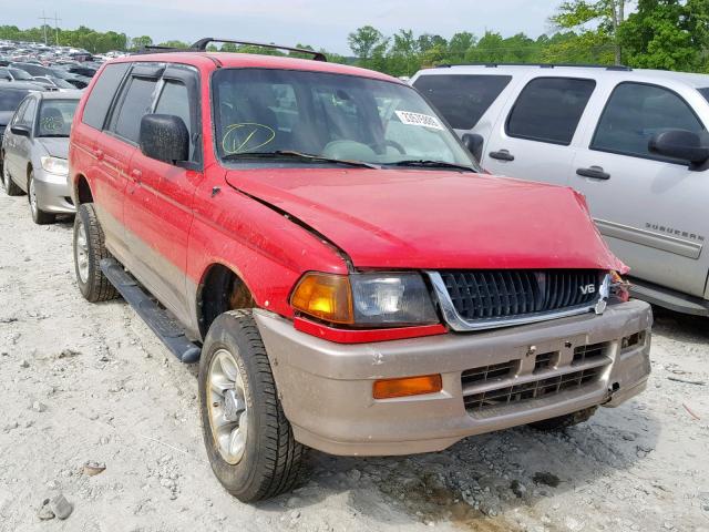 JA4MT31P4WP006481 - 1998 MITSUBISHI MONTERO SP RED photo 1