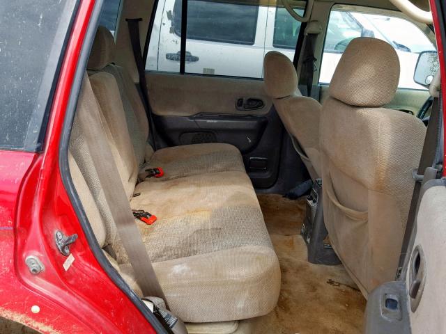 JA4MT31P4WP006481 - 1998 MITSUBISHI MONTERO SP RED photo 6