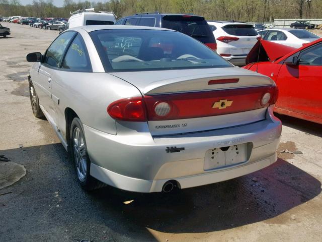 1G1JH12F957122240 - 2005 CHEVROLET CAVALIER L SILVER photo 3