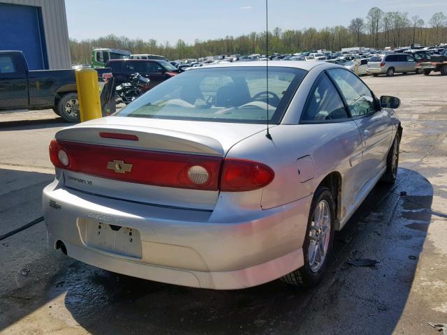 1G1JH12F957122240 - 2005 CHEVROLET CAVALIER L SILVER photo 4