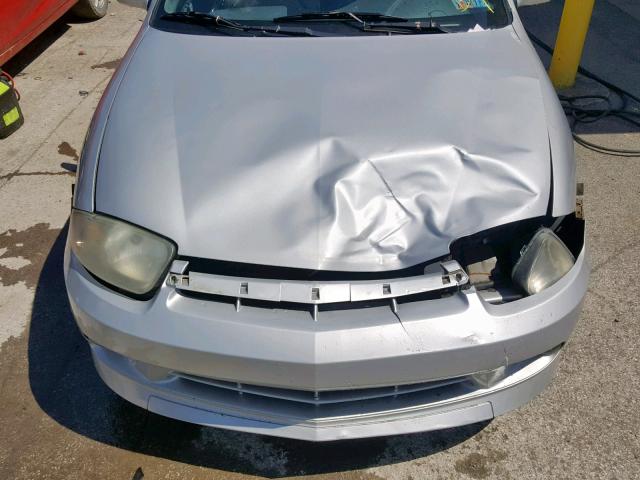 1G1JH12F957122240 - 2005 CHEVROLET CAVALIER L SILVER photo 7