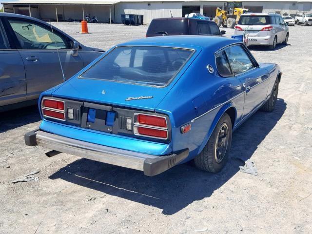 GHLS30119284 - 1978 DATSUN 280ZX 2+2 BLUE photo 4