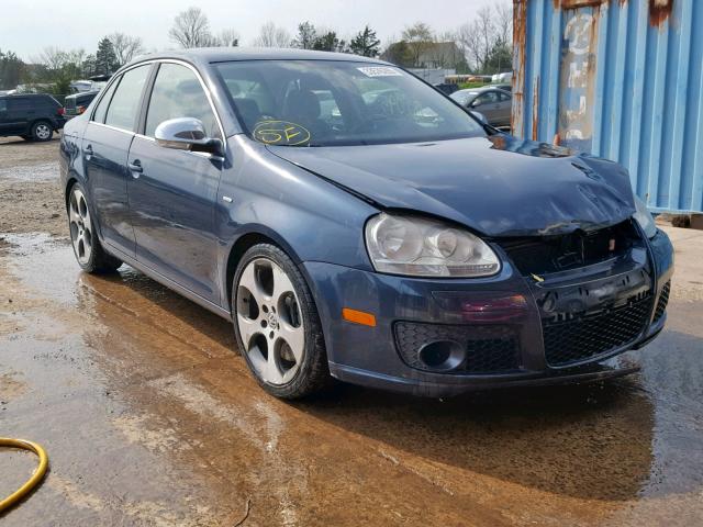 3VWCT71K26M847828 - 2006 VOLKSWAGEN JETTA TDI BLUE photo 1