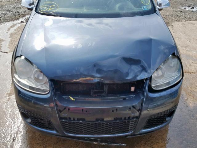 3VWCT71K26M847828 - 2006 VOLKSWAGEN JETTA TDI BLUE photo 9