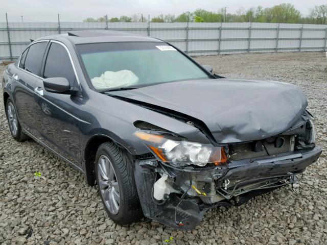 1HGCP3F80CA033197 - 2012 HONDA ACCORD EXL GRAY photo 1