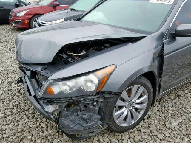 1HGCP3F80CA033197 - 2012 HONDA ACCORD EXL GRAY photo 9