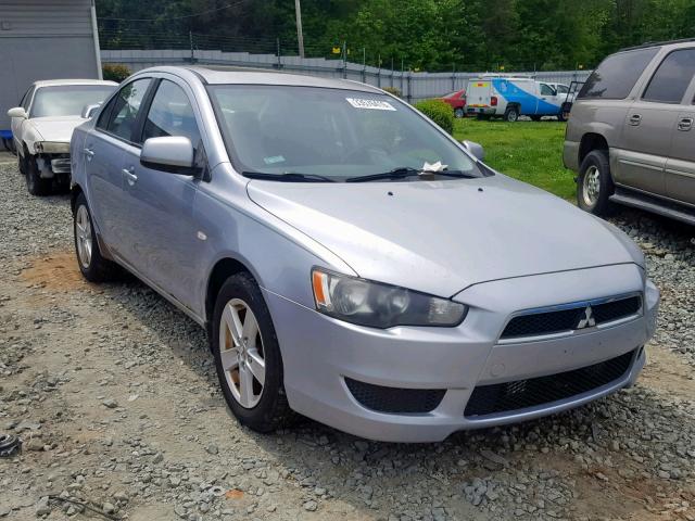 JA3AU26U88U017176 - 2008 MITSUBISHI LANCER ES SILVER photo 1