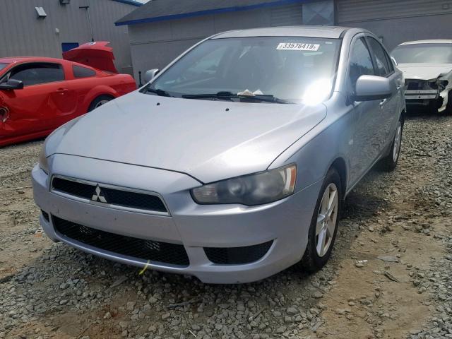 JA3AU26U88U017176 - 2008 MITSUBISHI LANCER ES SILVER photo 2