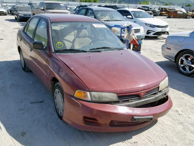 JA3AY26C4YU049957 - 2000 MITSUBISHI MIRAGE DE RED photo 1