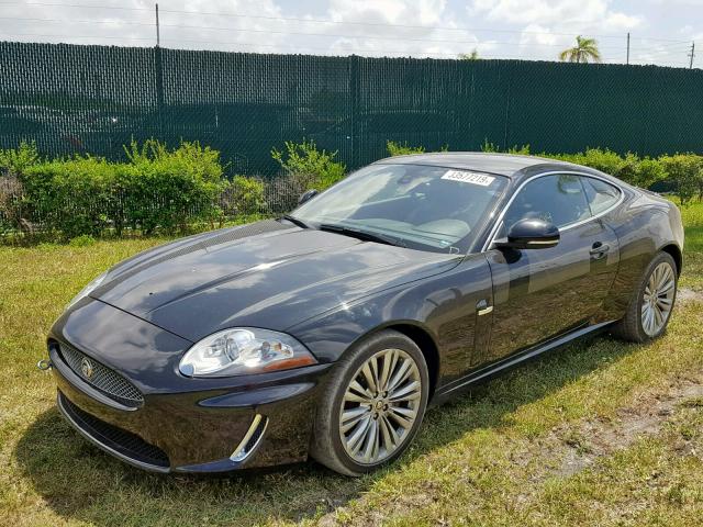 SAJWA4FB1BLB40751 - 2011 JAGUAR XK BLACK photo 2