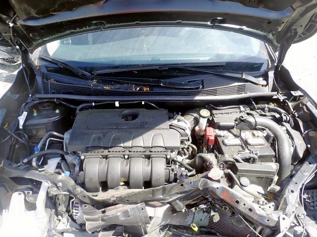 3N1AB7APXHL720636 - 2017 NISSAN SENTRA S GRAY photo 7