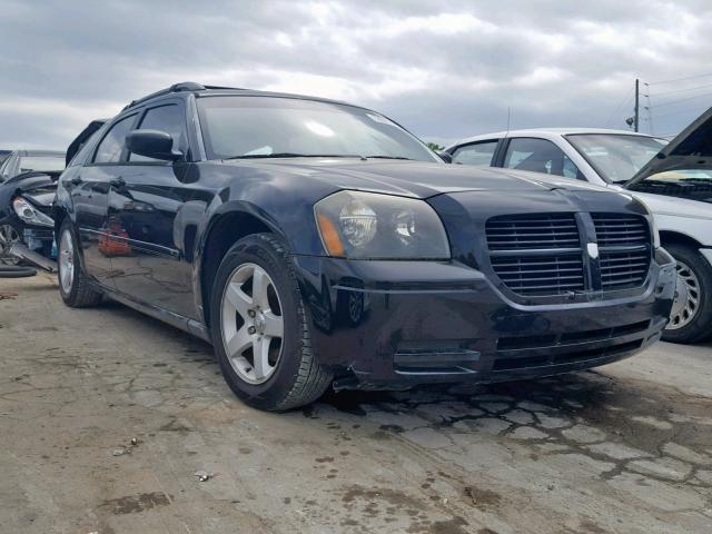 2D4FV47T16H324195 - 2006 DODGE MAGNUM SE BLACK photo 1