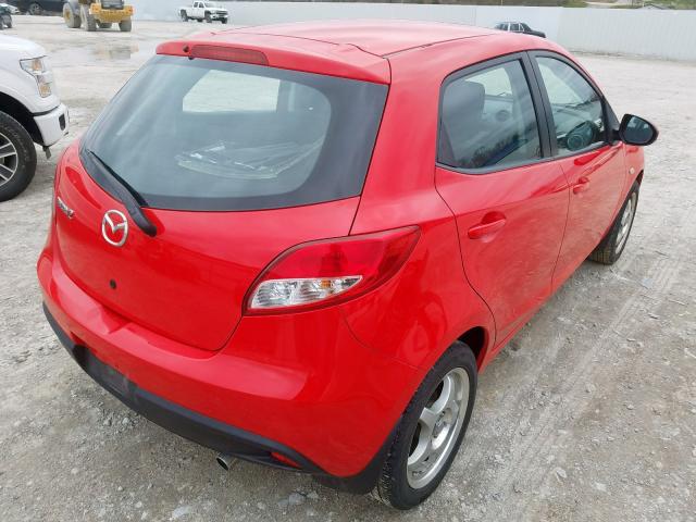 JM1DE1HY3B0120347 - 2011 MAZDA 2  photo 4