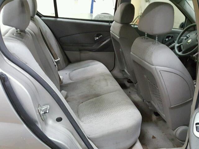 1G1ZS57N87F107412 - 2007 CHEVROLET MALIBU LS SILVER photo 6