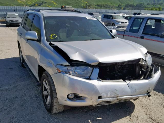 5TDKK3EH3AS006568 - 2010 TOYOTA HIGHLANDER SILVER photo 1