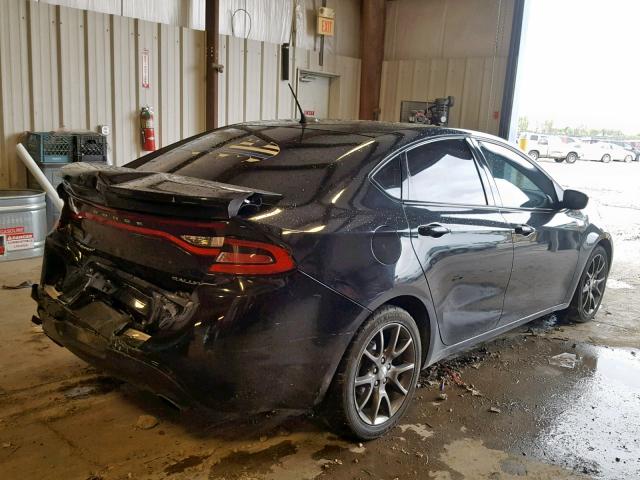 1C3CDFBA7DD298902 - 2013 DODGE DART SXT BLACK photo 4