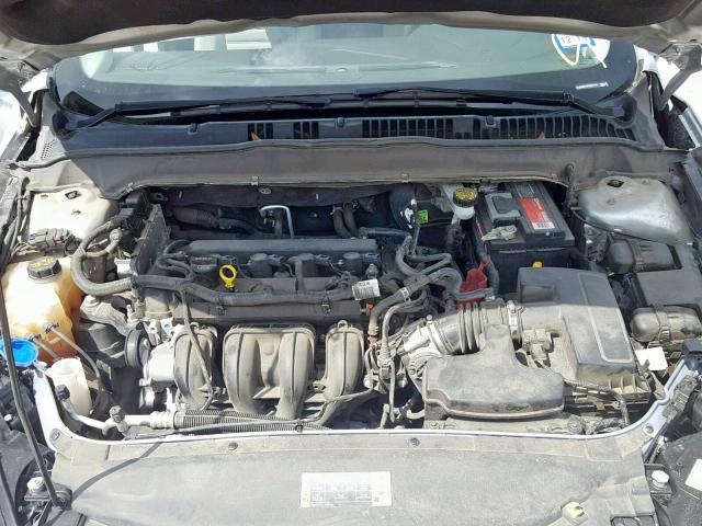 3FA6P0G73FR244197 - 2015 FORD FUSION S GRAY photo 7