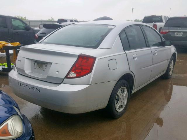 1G8AJ52F24Z121754 - 2004 SATURN ION LEVEL GRAY photo 4